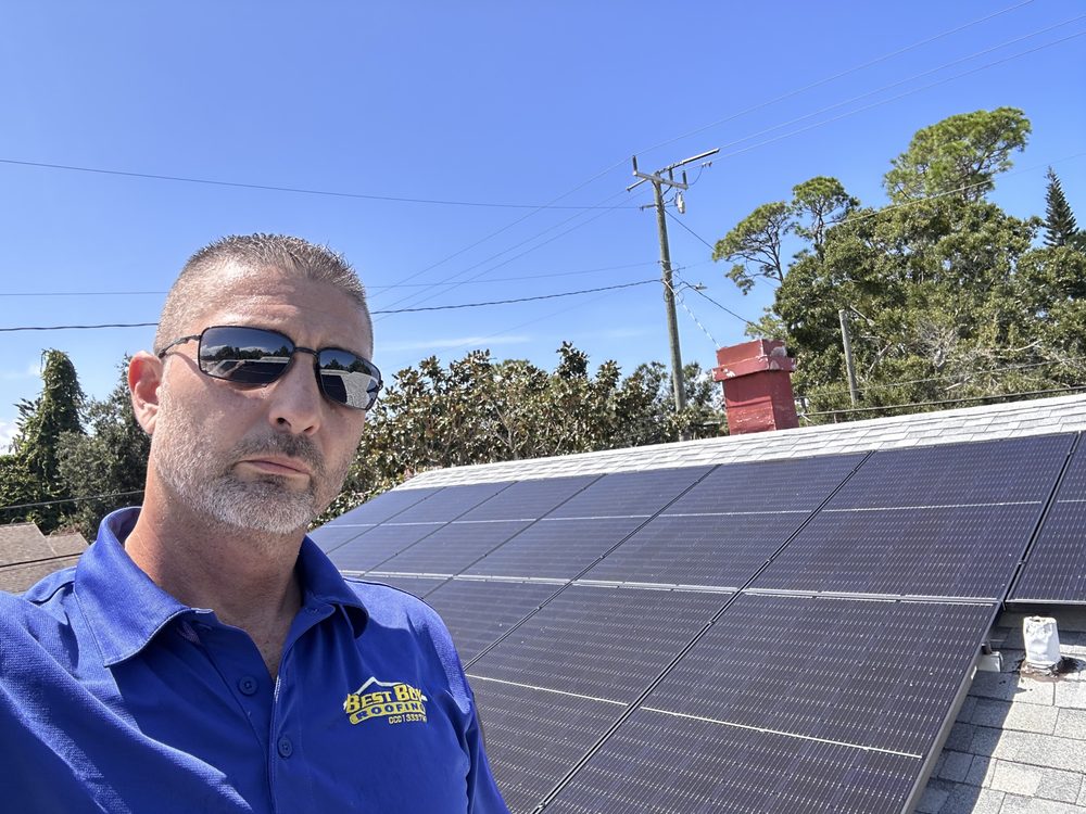 Slide of Best Buy Roofing