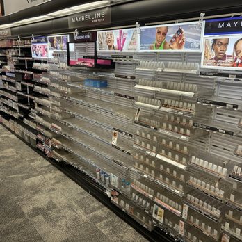 CVS Pharmacy - Empty shelves in makeup section, never have what I need due to thefts. - Drugstores Near Me - Washington, DC, District of Columbia