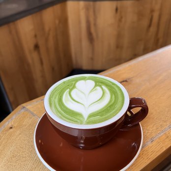 Stumptown Coffee Roasters - 12oz matcha latte with oat milk (oatly) - Coffee Roasteries Near Me - Portland, Oregon Stumptown Coffee Roasters - 12oz matcha latte with oat milk (oatly) - Coffee Roasteries Near Me - Portland, Oregon