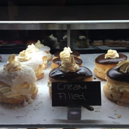 Cream doughnuts