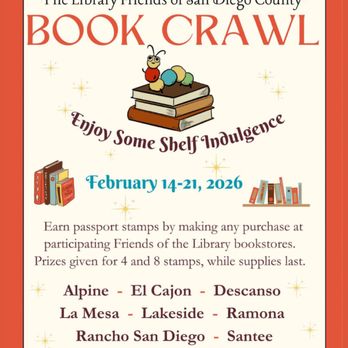 The Open Book Store - First annual Library Friends of San Diego County book crawl! - Used Bookstore Near Me - Ramona, California The Open Book Store - First annual Library Friends of San Diego County book crawl! - Used Bookstore Near Me - Ramona, California