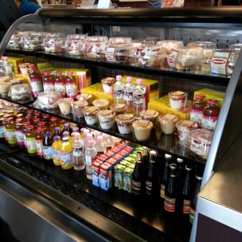 Jason's Deli - Different drinks, puddings, and a great Strawberry Shortcake for dessert. - Delis Near Me - Arlington, Texas Jason's Deli - Different drinks, puddings, and a great Strawberry Shortcake for dessert. - Delis Near Me - Arlington, Texas
