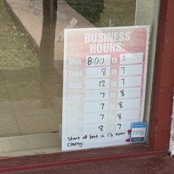 Pine Trailer Park & Laundry - Closed at 11:30 am?