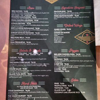 14 North Daiquiri Bar - Menu - Cocktail Bars Near Me - Dania Beach, Florida