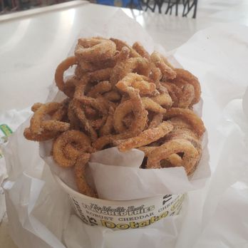 Potato Corner - garlic parmesan giga size loopy fries - Fast Food Near Me - Cerritos, California