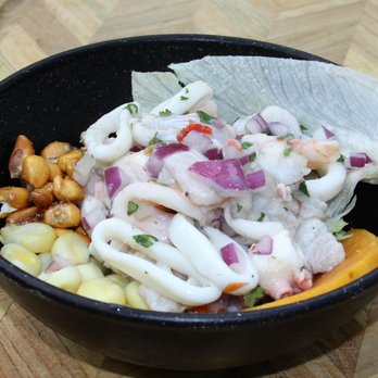 Inka's Joint - Mixed peruvian ceviche... fish, calamari, shrimp and octopus @inkasjoint ...classic peruvianavors mi - Peruvian Near Me - Miami, Florida