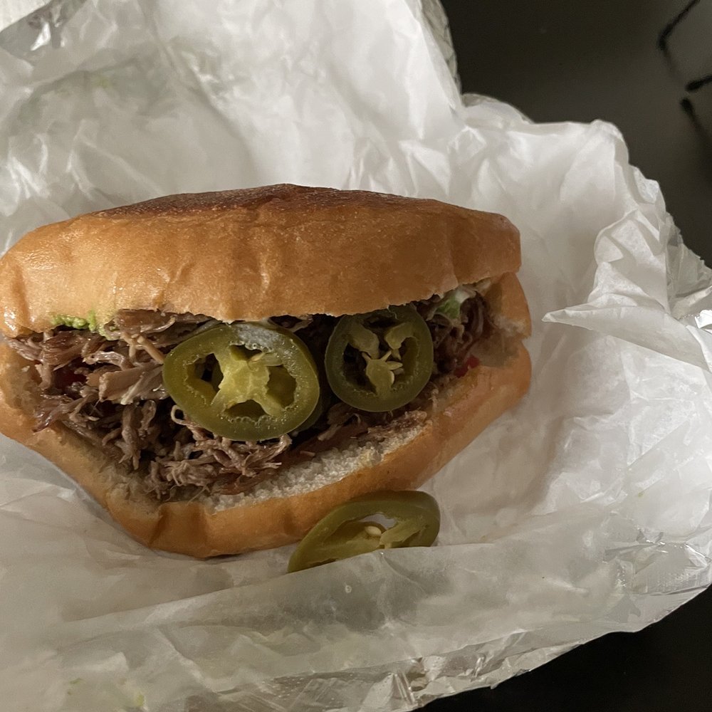 Tortas De Cuete - Best torta ever!! Of I forgot to mention the best part: the fresh bread is amazing!!! - Food Stands Near Me - Brownsville, Texas Tortas De Cuete - Best torta ever!! Of I forgot to mention the best part: the fresh bread is amazing!!! - Food Stands Near Me - Brownsville, Texas
