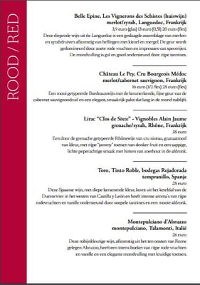 Menu photo 7 A'Thai Antwerp, VAN Menu photo 7 A'Thai Antwerp, VAN