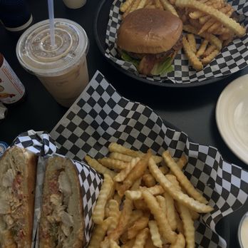 The Brunch Cafe - Spicy Panini, Bacon Avocado Burger, Iced Vanilla Latte - Cafes Near Me - Anaheim, California