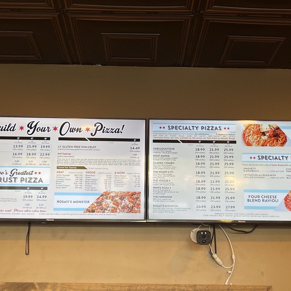 Rosati's Pizza - Marietta - Digital Menu Board (Pizzas) - Pizza Near Me - Marietta, Georgia Rosati's Pizza - Marietta - Digital Menu Board (Pizzas) - Pizza Near Me - Marietta, Georgia