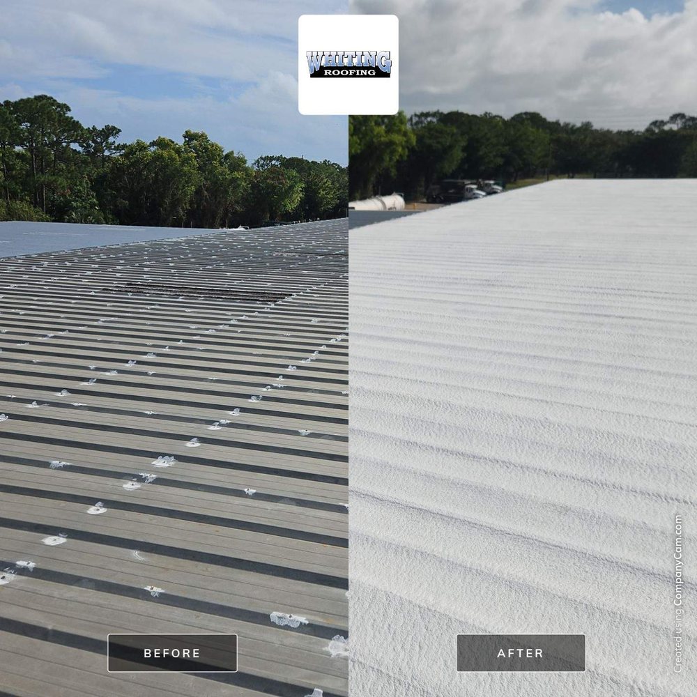 Slide of Whiting Roofing