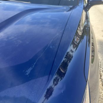 Miller’s Auto Detail - Mark on hood he was able to make disappear. - Auto Detailing Near Me - Oak Park, Illinois