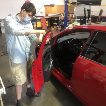Eagle Style XPEL Window Tint - Boris tinting my GTI - Car Window Tinting Near Me - Concord, California Eagle Style XPEL Window Tint - Boris tinting my GTI - Car Window Tinting Near Me - Concord, California