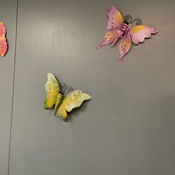 Soudabeh Ahadi, MD - Cute butterflies on the wall in one of the rooms. - Obstetricians & Gynecologists Near Me - Monroe, Michigan Soudabeh Ahadi, MD - Cute butterflies on the wall in one of the rooms. - Obstetricians & Gynecologists Near Me - Monroe, Michigan