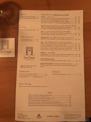 Menu photo 5 Les Caves: A Winery Bar Portland, OR Menu photo 5 Les Caves: A Winery Bar Portland, OR