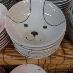 Daiso $3 Japan - Here's that bowl with a dog's face in it that you wanted.