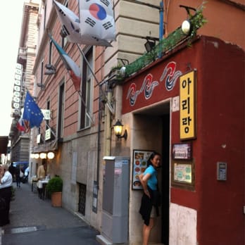 Arirang - Entrance to restaurant - Korean Near Me - Rome, RM