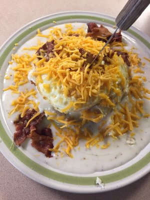 Photo of Billy's Country Kitchen - Dawsonville, GA, US. The Big Nasty. Was incredible