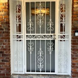 Hevia Aluminum & Iron Works - Aluminum Front Door Entry Gate