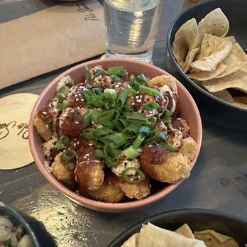 Palo Santo - Tots appetizer - Cocktail Bars Near Me - Oklahoma City, Oklahoma Palo Santo - Tots appetizer - Cocktail Bars Near Me - Oklahoma City, Oklahoma