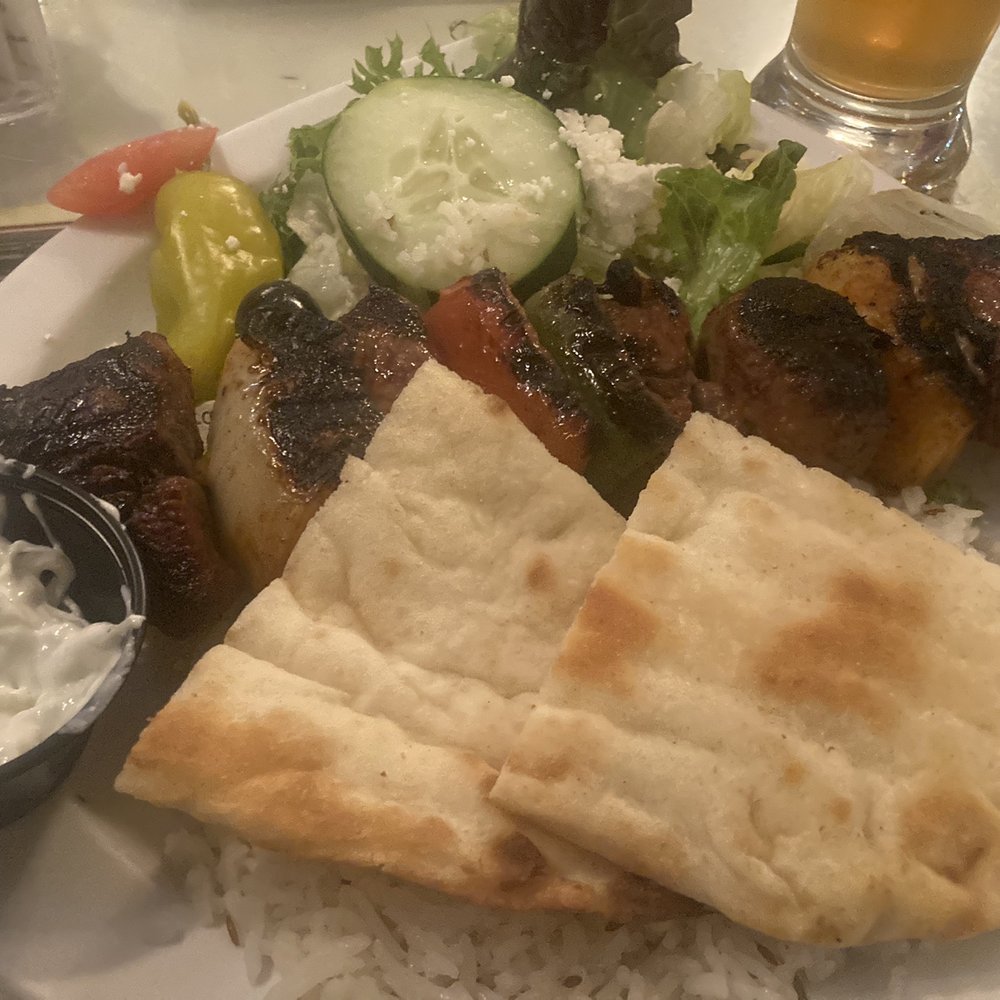 Kabob's At The Option House - Beef kabob tandoori style - Mediterranean Near Me - Bradford, Pennsylvania Kabob's At The Option House - Beef kabob tandoori style - Mediterranean Near Me - Bradford, Pennsylvania