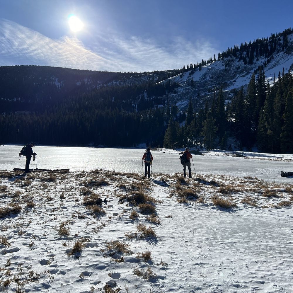 Hessie Trailhead - Lost Lake frozen - Hiking Near Me - Nederland, Colorado Hessie Trailhead - Lost Lake frozen - Hiking Near Me - Nederland, Colorado