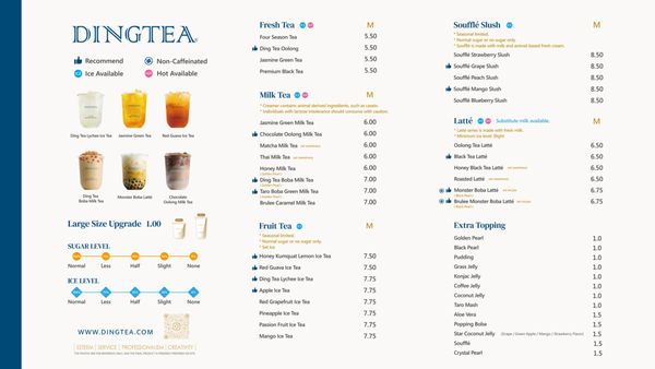 Menu photo 6 Ding Tea Escondido, CA Menu photo 6 Ding Tea Escondido, CA