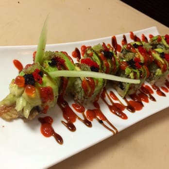 Sushi & Wok - a twist on the dragon roll! - Sushi Bars Near Me - Seymour, Connecticut Sushi & Wok - a twist on the dragon roll! - Sushi Bars Near Me - Seymour, Connecticut