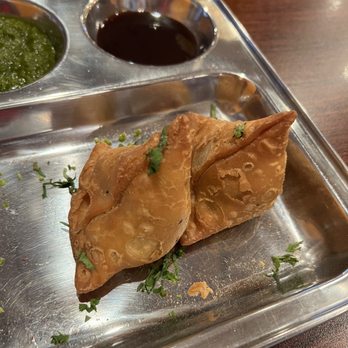 Indian Street Food - Vegetable samosa - Indian Near Me - Gainesville, Florida