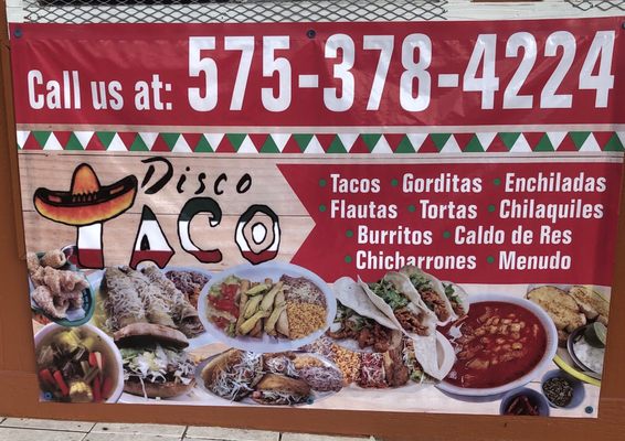 Menu photo 6 Disco Taco Ruidoso Downs, NM Menu photo 6 Disco Taco Ruidoso Downs, NM