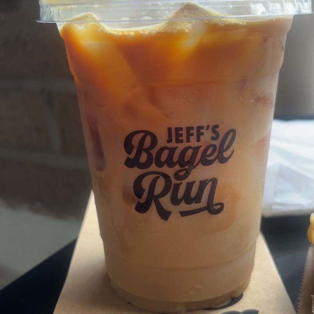 Jeff's Bagel Run - Skinny Caramel Iced Latte - Bagels Near Me - Boca Raton, Florida Jeff's Bagel Run - Skinny Caramel Iced Latte - Bagels Near Me - Boca Raton, Florida