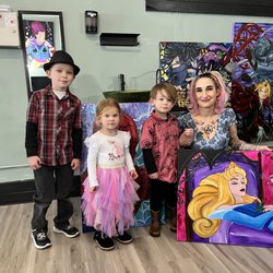 Madcap Ink Studios - Savannah painted customs for some kiddos who were very well behaved! We are kid friendly and have strong support for parents.