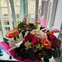 Anniversary flowers for the wifey.