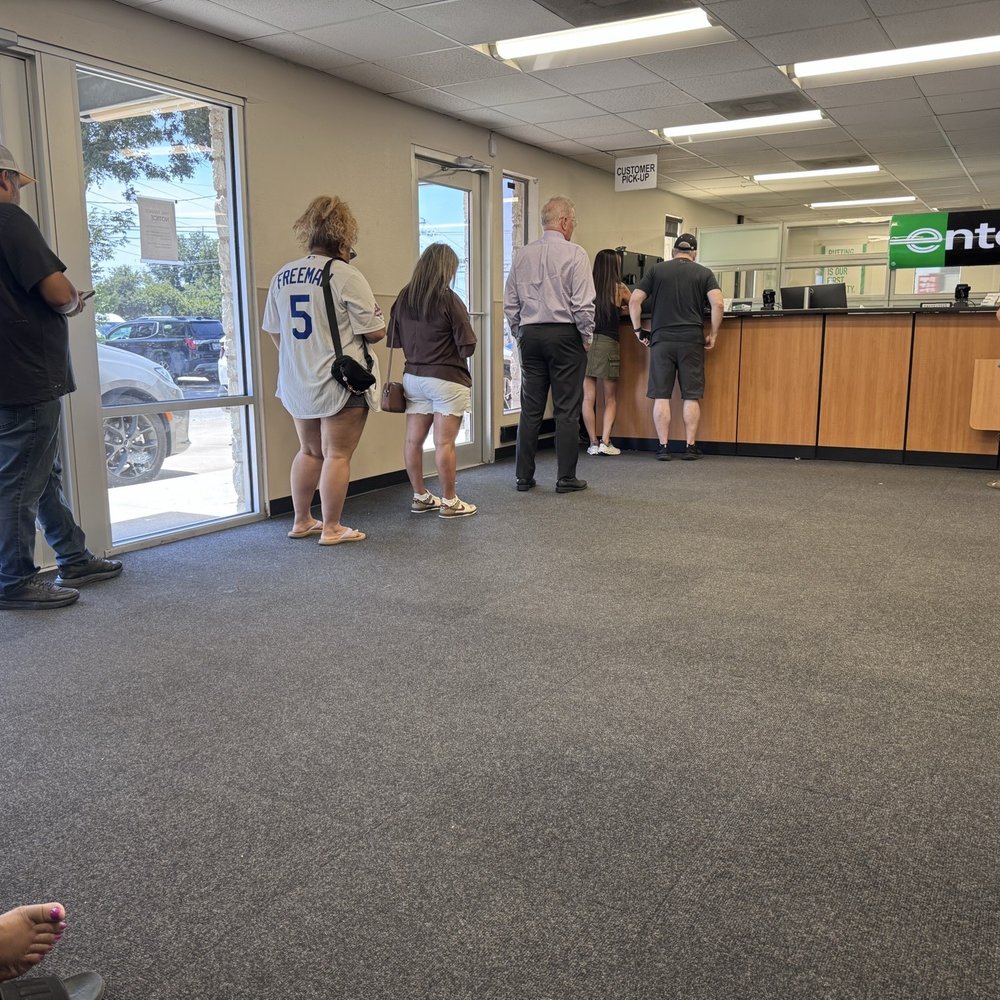 Enterprise Rent-A-Car - One person at the desk creates a LONG line to just check in. Management: please staff this place more appropriately!! - Car Rental Near Me - Round Rock, Texas Enterprise Rent-A-Car - One person at the desk creates a LONG line to just check in. Management: please staff this place more appropriately!! - Car Rental Near Me - Round Rock, Texas