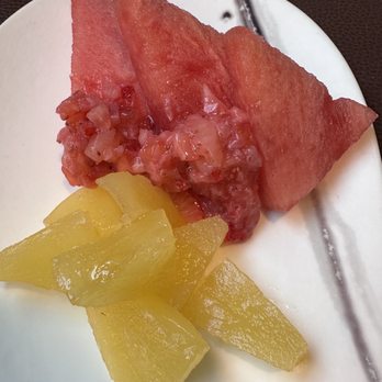 快船廊 - Breakfast buffet. Watermelon, strawberry salsa, pineapple compote. - International Near Me - Hong Kong, HK