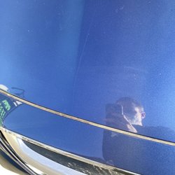 Outlaw Station Car Wash - Scratches on the hood