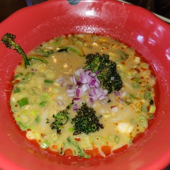 JINYA Ramen Bar - Woodlands - Vegan Ramen Bowl (w/o noodles) - Ramen Near Me - Spring, Texas JINYA Ramen Bar - Woodlands - Vegan Ramen Bowl (w/o noodles) - Ramen Near Me - Spring, Texas