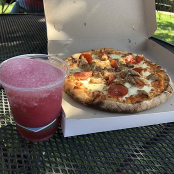 Wilson Creek Winery - Wine slushy and pizza - Wineries Near Me - Temecula, California