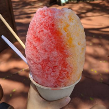 Uncle's Shave Ice - Passion nut + li hing mui - Shaved Ice Near Me - Koloa, Hawaii Uncle's Shave Ice - Passion nut + li hing mui - Shaved Ice Near Me - Koloa, Hawaii