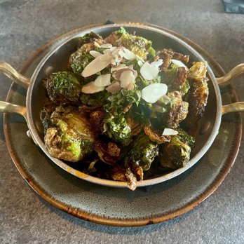 Eureka! - Crispy Glazed Brussel Sprouts - American Near Me - Santa Clara, California Eureka! - Crispy Glazed Brussel Sprouts - American Near Me - Santa Clara, California