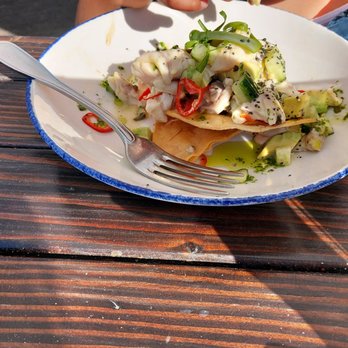 Bluewater Grill - Ceviche, it was good. - Seafood Near Me - Santa Barbara, California Bluewater Grill - Ceviche, it was good. - Seafood Near Me - Santa Barbara, California
