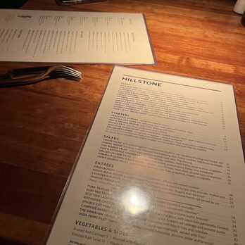 Hillstone Restaurant - Dinner Menu - New American Near Me - Denver, Colorado