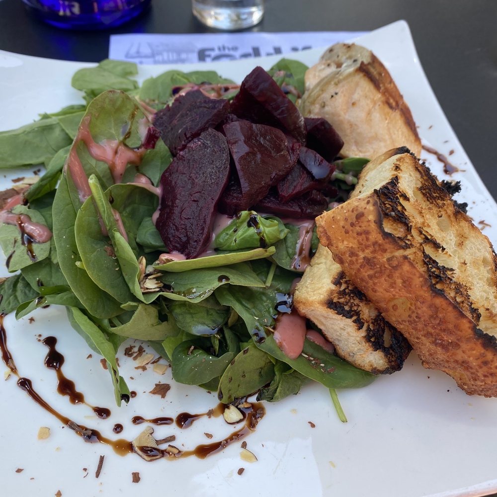 The Forklift - Beet salad add salmon - Breakfast & Brunch Near Me - Snowbird, Utah The Forklift - Beet salad add salmon - Breakfast & Brunch Near Me - Snowbird, Utah