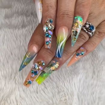 Xthu - My last set. - Nail Salons Near Me - Jacksonville, Florida