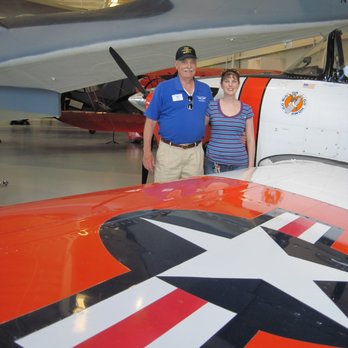 Military Aviation Museum - another cool view of Captain Craig and the plane he flew - Museums Near Me - Virginia Beach, Virginia