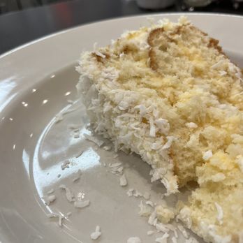 RedEye Diner - Partially eaten coconut cake sorry very good - Diners Near Me - Charlotte, North Carolina