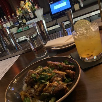 Ruby Chow's - Ribs + passion fruit drink - Asian Fusion Near Me - Atlanta, Georgia