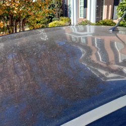 Sam's Xpress Car Wash - Roof after car wash