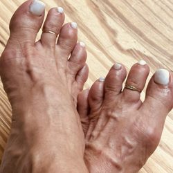 Nail Art - Gel pedicure