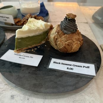 Stonemill Matcha - TO Black Sesame Cream Puff - Cafes Near Me - San Francisco, California Stonemill Matcha - TO Black Sesame Cream Puff - Cafes Near Me - San Francisco, California